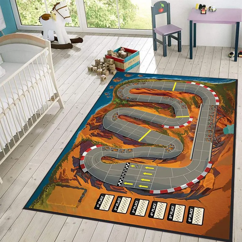 Visual Stereoscopic Racing Tra - Commercial Road Printing ulasan dan harga