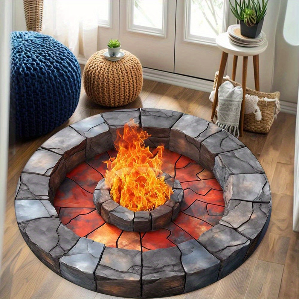Cozy Digital Printed Fire Mat  - Commercial Digital Printing Machine ulasan dan harga